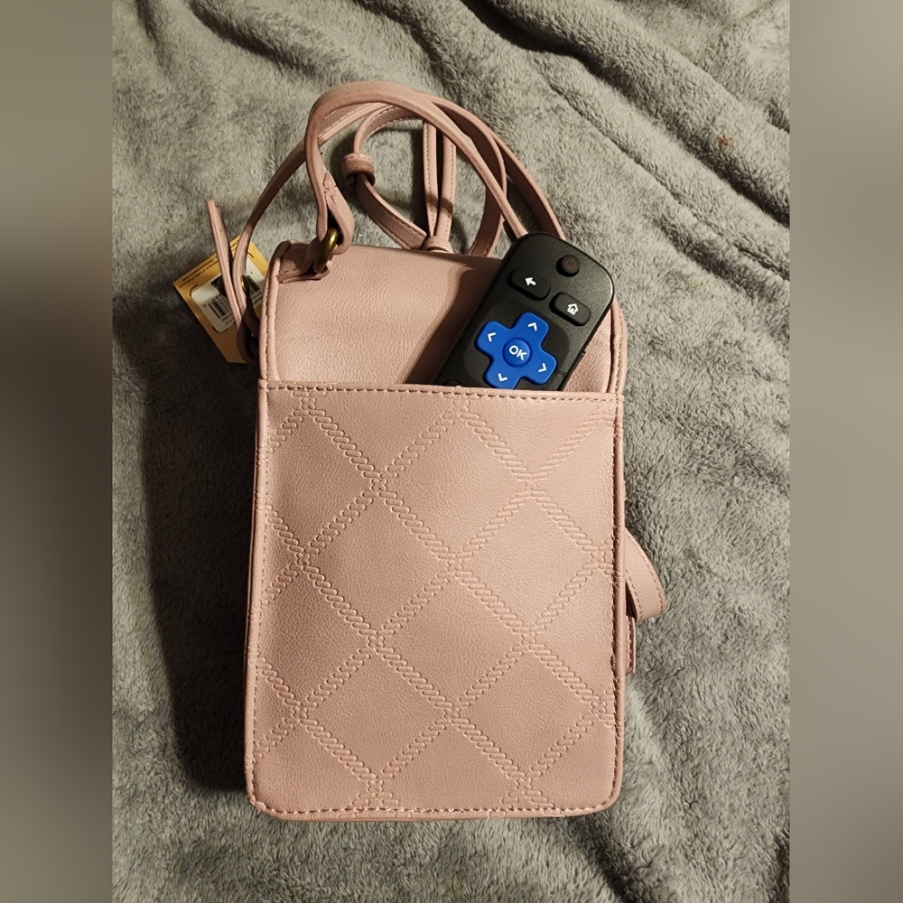 NWT FRYE & CO Pink Quilted Crossbody Bag - Picture 4 of 8